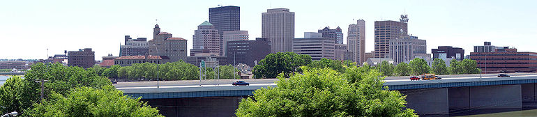 Dayton skyline.