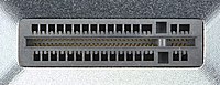The connection slot of the docking station