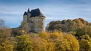 Le donjon du château.