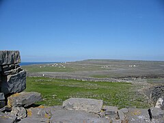 Vista kárstica desde Dún Aonghasa