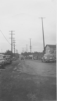 Main Street, Belmond, Iowa 1945