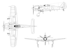 vue en plan de l’avion