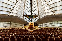 Beth Sholom Synagogue (1954) by Frank Lloyd Wright in Elkins Park, Pennsylvania