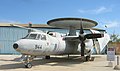 An E-2C Hawkeye in the IAF Museum at Hatzerim Airbase in 2007