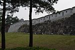 Gwanghuimun Gate, front, stonework of Fortress Wall, Seoul, Korea