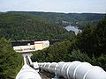 A pipeline used for a hydroelectric power plant, in Germany