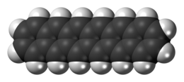 Modello molecolare dell'esacene