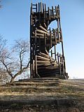 Observation tower in Hárshegy, Budapest