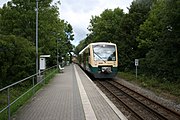 Number 650 032-4 at Lauterbach Mole halt