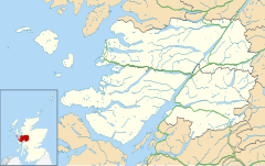 Kinlochiel is located in Lochaber