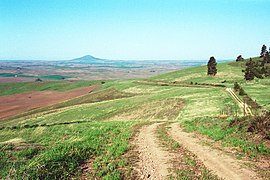 Skyline Drive with Steptoe Butte in background