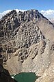 Southeast aspect of Haeckel from Mt. Wallace. Mt. Darwin behind, right