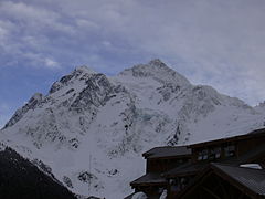 Mt. Shuksan in 2003 from the White Salmon Lodge