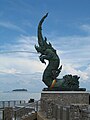 Head of Phaya Nak at Songkhla Lake, Thailand