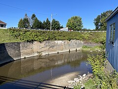 Rue Tessier (Quebec Route 354) from bridge P-16132[3]