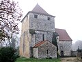 L'église Saint-Denis de Luziers.