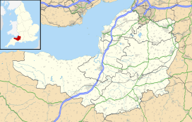 Map showing the location of Garratts Wood