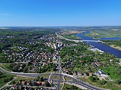 Aerial view of Podjuchy