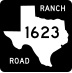 Ranch to Market Road 1623 marker
