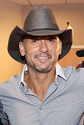 A bearded man wearing a cowboy hat