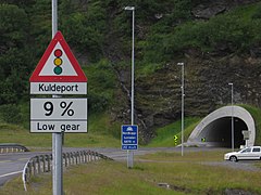 North Cape Tunnel entrance