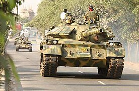 Bangladesh Army's Type-69 IIG main battle tank
