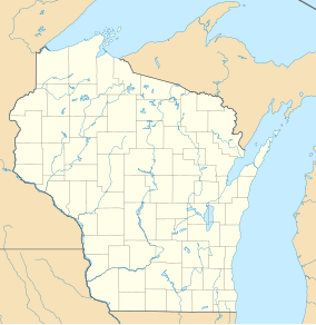 Map showing the location of Amberg Wildlife Area