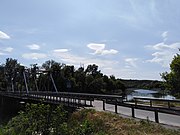 Bridge over the Udy River, between the villages Gusyna Polyana (Chuhuiv Raion) and Vasyshcheve (Kharkiv Raion)