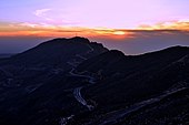 Blick von der Jabal Jais Road