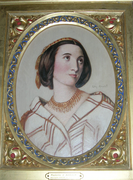 Virginie Vincent de Saint-Bonnet, su esposa.