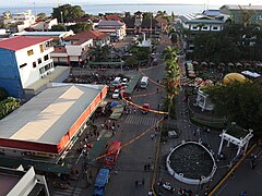 Zamboanga City Hall, Rizal Park, Plaza Pershing top view