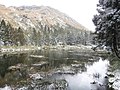 夢幻湖雪景