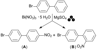 Synthese von Nitrobiphenylen aus 4-BBP