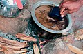 Boiled lemon and ginger tea in Tanzania