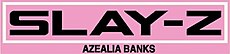 Logo del disco Slay-Z