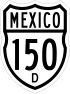 Federal Highway 150D shield