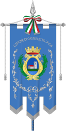 Drapeau de Castelletto Stura