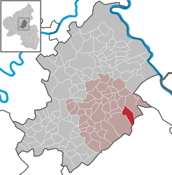 Ellern (Hunsrück) – Mappa