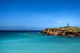 Faro Cabo Rojo with ocean view