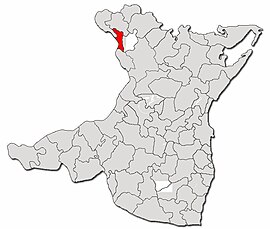 Location in Constanța County