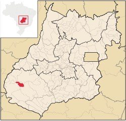 Location in Goiás state