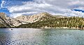 South aspect of Graveyard Peak seen from Devils Bathtub.