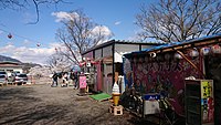 城山県社東側（日中）