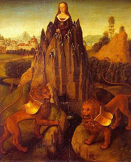 Allégorie de la Chasteté Hans Memling (1480)