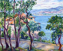 Sous la lumière de l'Oustalet, par Henri Manguin (1920)