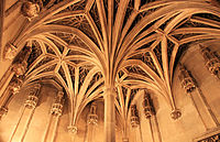 Vaults of the chapel of the Hotel de Cluny (1485–1510)