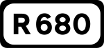 R680 road shield}}