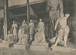 Collection of statues