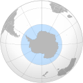 南極海の範囲。