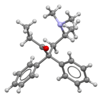 The more active R enantiomer of methadone (levomethadone)